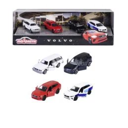 MAJORETTE PREMIUM CARS SET 4 MASINI VOLVO V90 SCARA 1:64 | 1Buy.ro