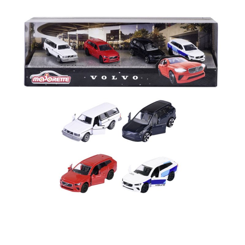 MAJORETTE PREMIUM CARS SET 4 MASINI VOLVO V90 SCARA 1:64 | MARKETPLACE SHOPPING CENTER