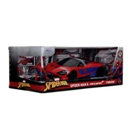 JADA MARVEL SET FIGURINA SPIDER MAN SI MASINUTA METALICA MCLAREN 720S SCARA 1 LA 24 | 1Buy.ro