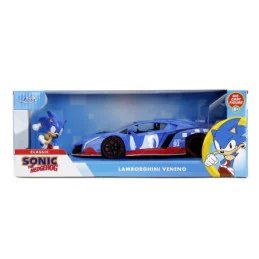 JADA SET FIGURINA ARICIUL SONIC SI MASINUTA METALICA SONIC LAMBORGHINI VENENO SCARA 1 LA 24 | 1Buy.ro