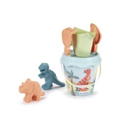 ECOIFFIER SET GALEATA DINO CU 2 FORME DE NISIP 17CM | 1Buy.ro