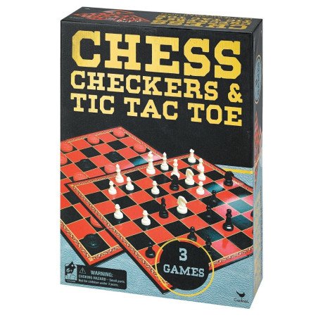 SET 3 JOCURI IN CUTIE SAH DAME SI TIC TAC TOE | MARKETPLACE SHOPPING CENTER