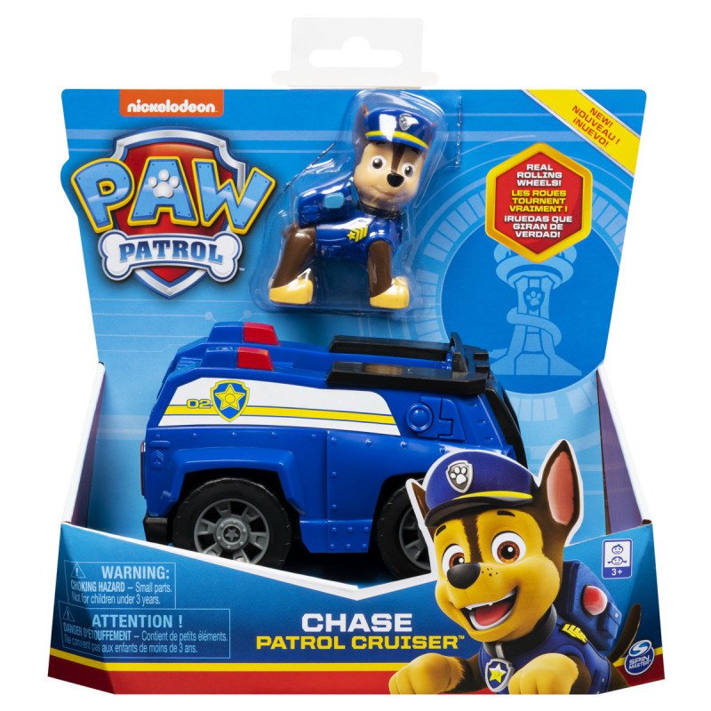 PATRULA CATELUSILOR VEHICULE CU FIGURINA CHASE | MARKETPLACE SHOPPING CENTER