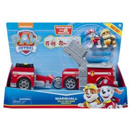 PATRULA CATELUSILOR 2IN1 SPLIT SECOND MARSHALL MASINA DE POMPIERI | 1Buy.ro