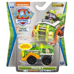 PATRULA CATELUSILOR MASINUTA METALICA ROCKY JUNGLE RESCUE | 1Buy.ro