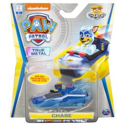 PATRULA CATELUSILOR MASINUTA METALICA CHASE CHARGED UP | 1Buy.ro