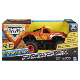 MONSTER JAM RC MASINUTA EL TORO LOCO SCARA 1:24 | 1Buy.ro