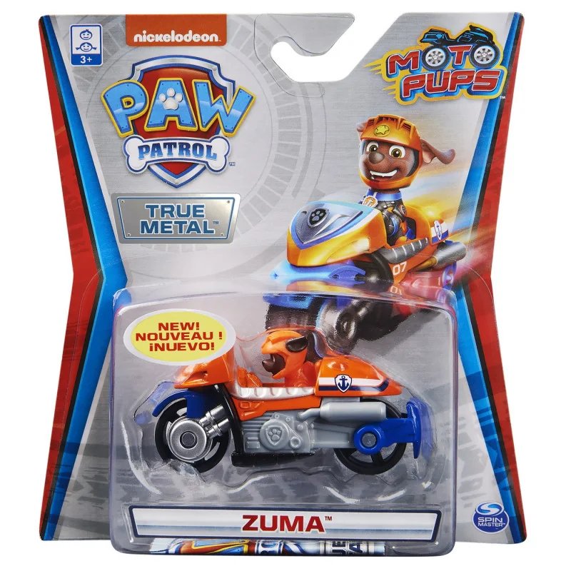 PATRULA CATELUSILOR MOTOCICLETA METALICA ZUMA | MARKETPLACE SHOPPING CENTER