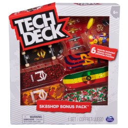 TECH DECK PACHET 6 PIESE CU ACCESORII FINGERBOARD SK8MAFIA | 1Buy.ro