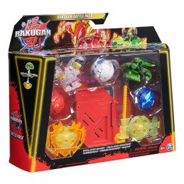 BAKUGAN SET DE LUPTA BRUISER, DRAGONOID, HAMMERHEAD, TITANIUM DRAGONOID SI NILLIOUS | 1Buy.ro