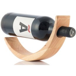 Suport din lemn pentru sticle de vin cu efect de plutire | MARKETPLACE SHOPPING CENTER