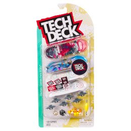 TECH DECK PACHET 4 PIESE FINGERBOARD GUSTAVO 9.6CM | 1Buy.ro