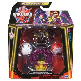 BAKUGAN STARTER PACK DRAGONOID TITANIUM HAMMERHEAD BUTTERCLAW | 1Buy.ro