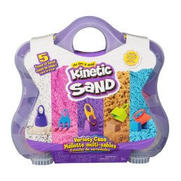KINETIC SAND SET GEANTA PENTRU PLAJA VARIETY CASE | 1Buy.ro