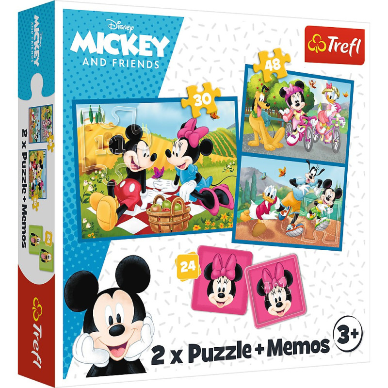 Puzzle Trefl 2In1 Memo Disney Eroii Disney | MARKETPLACE SHOPPING CENTER