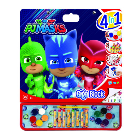 EROI IN PIJAMALE SET PENTRU DESEN GIGA BLOCK 4 IN 1 | MARKETPLACE SHOPPING CENTER