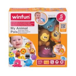 WINFUN SET JUCARII DE BAIE ANIMALUTE DIN JUNGLA | 1Buy.ro
