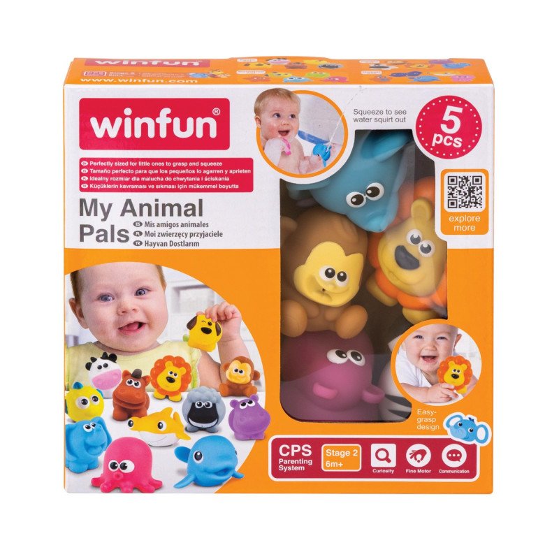 WINFUN SET JUCARII DE BAIE ANIMALUTE DIN JUNGLA | MARKETPLACE SHOPPING CENTER