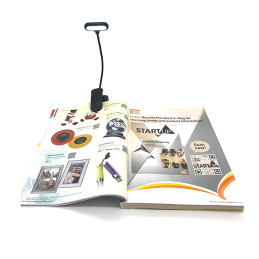 Mini lampa de lectura