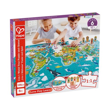 HAPE PUZZLE 2-IN-1 TURUL LUMII | MARKETPLACE SHOPPING CENTER