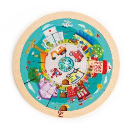 HAPE PUZZLE ROTUND CU 2 FETE | MARKETPLACE SHOPPING CENTER