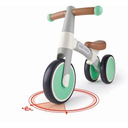 HAPE BICICLETA DE ECHILIBRU VERDE CU 3 ROTI | MARKETPLACE SHOPPING CENTER
