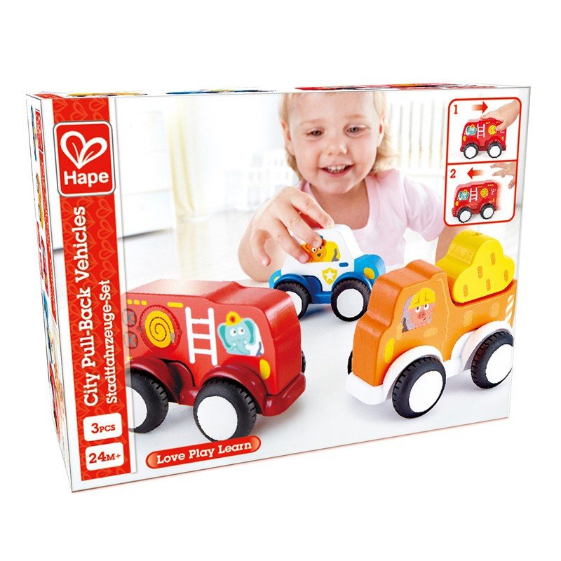 HAPE SET 3 MASINUTE CU MOTOR PULL-BACK | MARKETPLACE SHOPPING CENTER