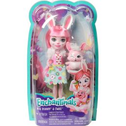 Enchantimals Papusi cu Animalute Bree Bunny si Twist ...