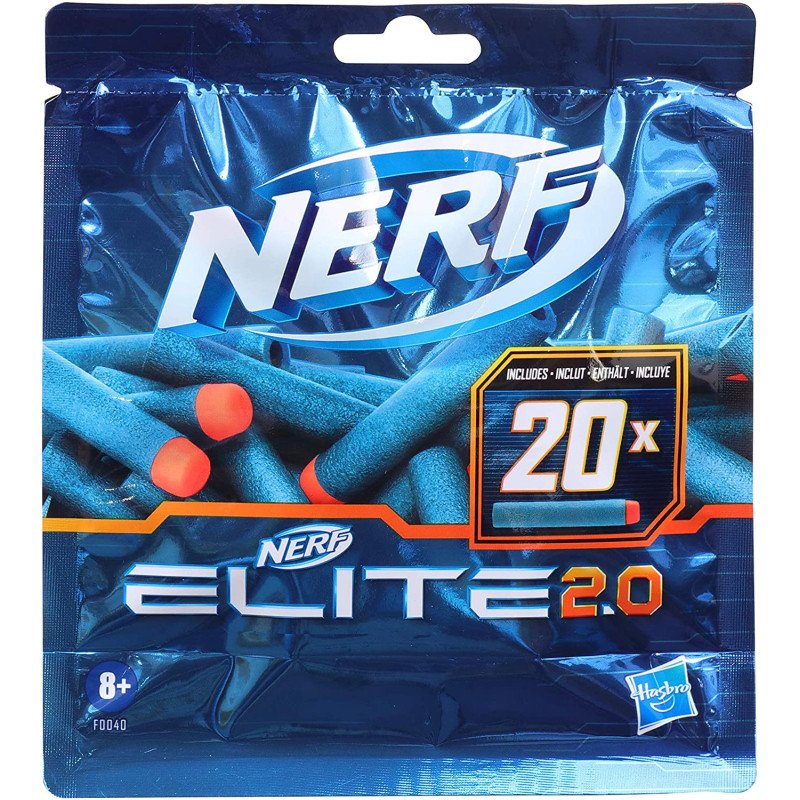NERF ELITE MUNITIE 2.0 REFILL 20 PIESE | MARKETPLACE SHOPPING CENTER
