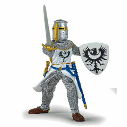 Papo Figurina Cavaler Alb cu Sabie ...
