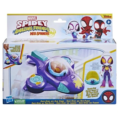 SPIDEY PRIETENII EXTRAORDINARI SET MASINUTA SI FIGURINA GHOST SPIDER | MARKETPLACE SHOPPING CENTER