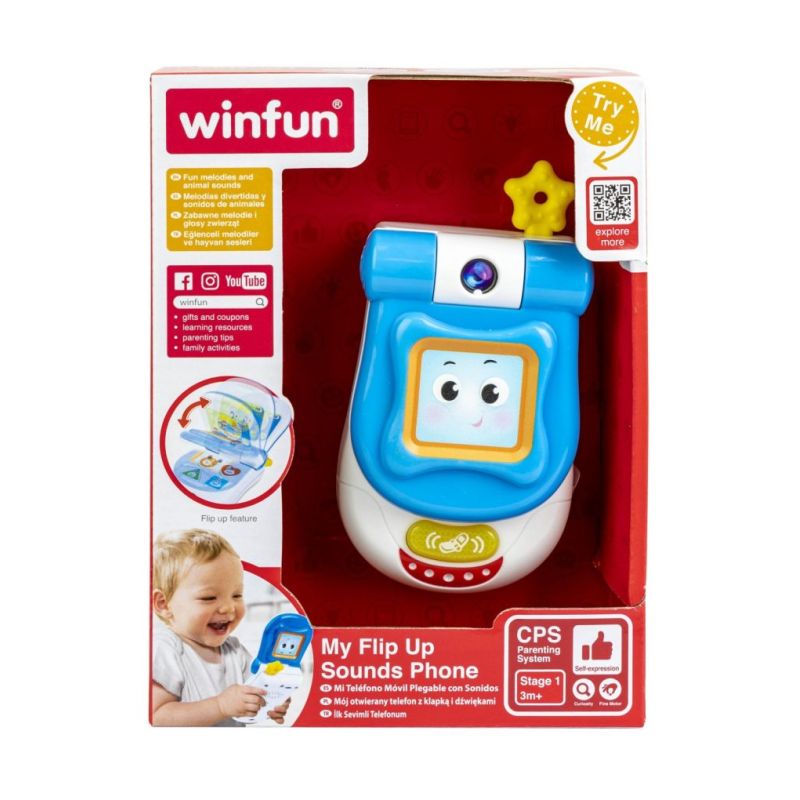 Winfun Telefon cu Clapeta cu Sunete ...