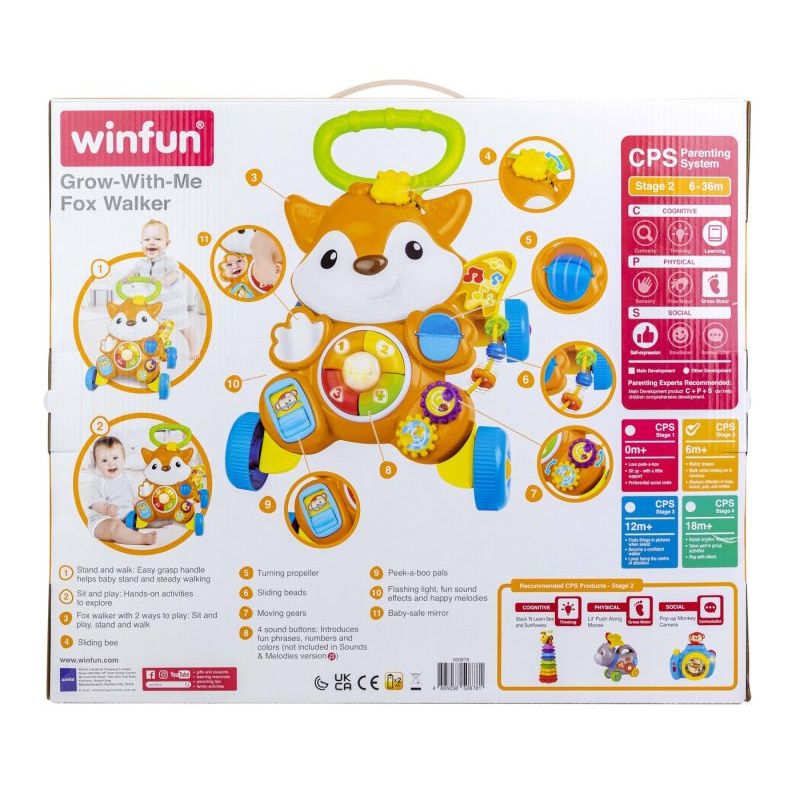  Winfun Antemergator Vulpe cu Lumini si Sunete ...
