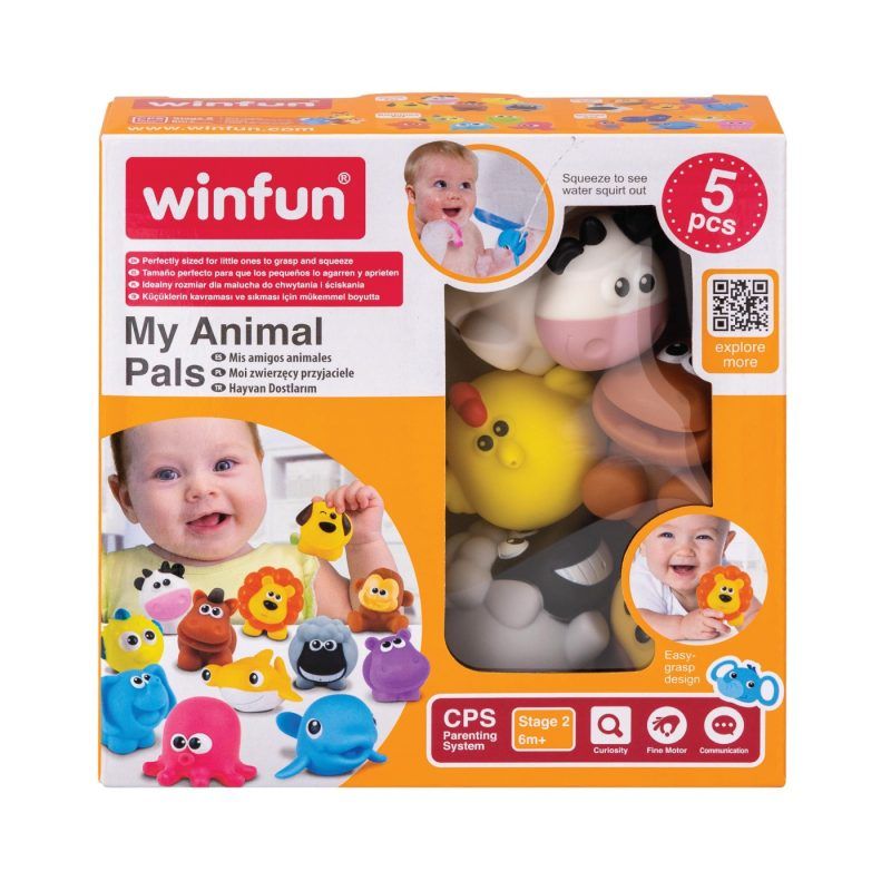 Winfun Set Jucarii de Baie Animalute de la Ferma ...