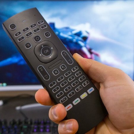Telecomanda cu Tastatura si Mouse Smart Tv Mx3 Pro ...