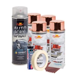 Kit Complet Reparatie si Vopsire Jante Culoare Cupru Metalic...