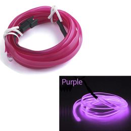 Fir Neon Auto "El Wire" Culoare Mov ...