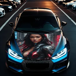 Folie Capota Auto "Hood Art" Rezistenta la Exterior ...