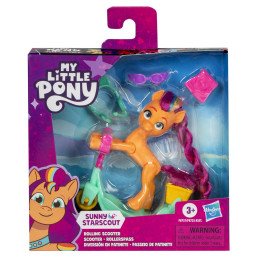 MY LITTLE PONY SUNNY STARSCOUT PE SCOOTER SET FIGURINA SI 4 ACCESORII | 1Buy.ro
