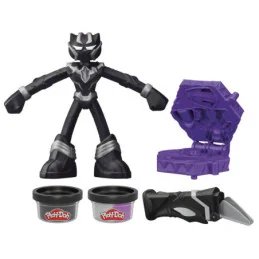 PLAY-DOH MARVEL FIGURINA FLEXIBILA CU ACCESORII BLACK PANTHER 10CM | MARKETPLACE SHOPPING CENTER
