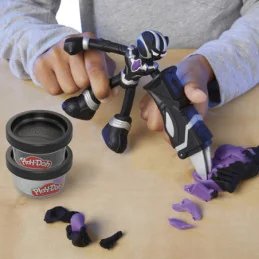 PLAY-DOH MARVEL FIGURINA FLEXIBILA CU ACCESORII BLACK PANTHER 10CM | MARKETPLACE SHOPPING CENTER