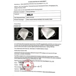 Set 20 Buc Masca de Protectie Kn95 cu 5 Straturi Ce0598...