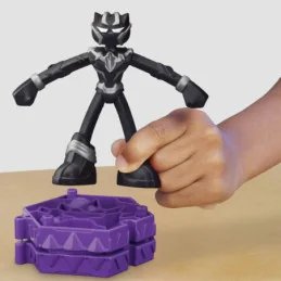 PLAY-DOH MARVEL FIGURINA FLEXIBILA CU ACCESORII BLACK PANTHER 10CM | MARKETPLACE SHOPPING CENTER