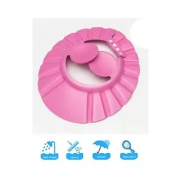 Sapca Reglabila pentru Dus sau Tuns cu Cozoroc si Protectie Urechi pentru Copii 0 – 6 Ani...