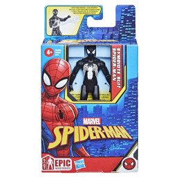 SPIDERMAN EPIC HERO FIGURINA COSTUM SYMBIOTE SPIDER MAN 10CM | 1Buy.ro