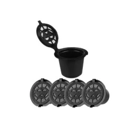 Set 5 Capsule Reutilizabile din Plastic Ecologic si Inox...