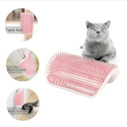 Perie de Masaj si Curatarea Blanii cu Iarba Catnip pentru Pisicute...