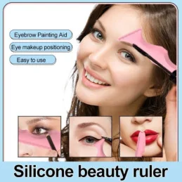 Sablon Multifunctional 5 in 1 Eyeline din Silicon pentru Makeup Ochi...