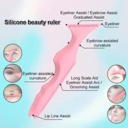 Sablon Multifunctional 5 in 1 Eyeline din Silicon pentru Makeup Ochi...