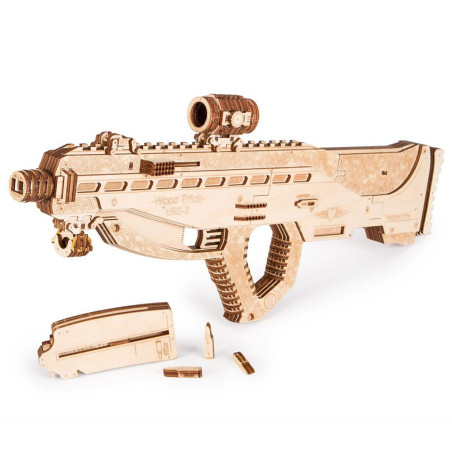Puzzle 3D din lemn pusca de asalt USG-2...